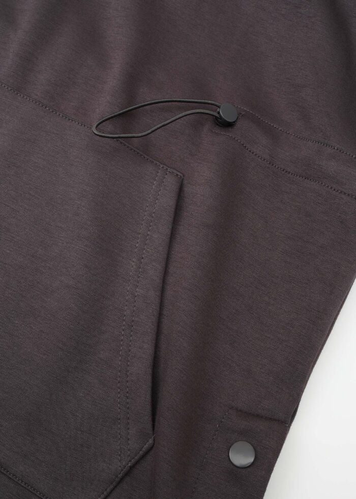Women Color-Block Scuba Fabric Hoodie - Image 4