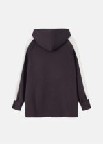 Women Color-Block Scuba Fabric Hoodie - Image 7