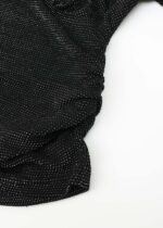 Women Knitted Pleated Blouse - Image 4