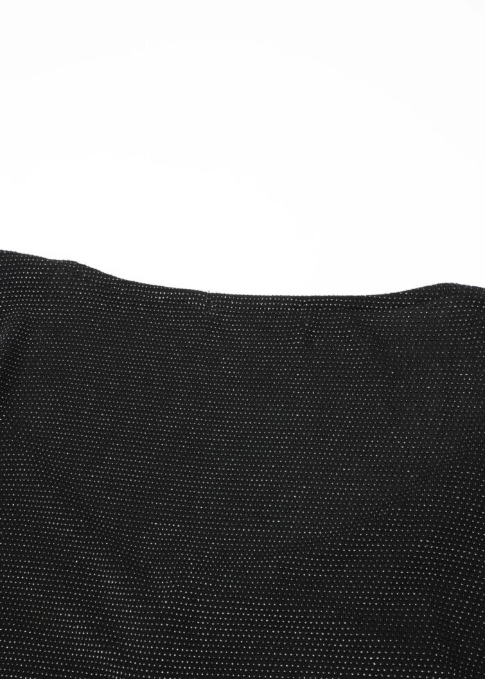 Women Knitted Pleated Blouse - Image 6