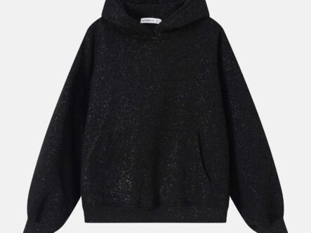 Women Glittery Hoodie