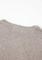 Women Pearls Decor Blouse - Image 5