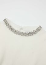 Women Strass Decor Blouse - Image 2