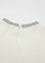 Women Strass Decor Blouse - Image 5