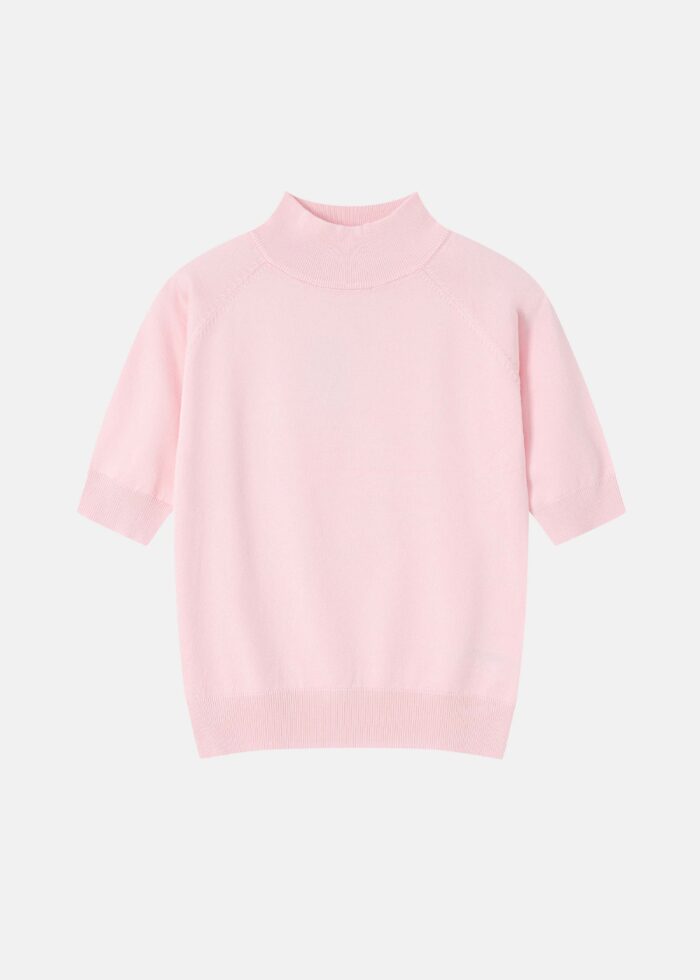 Women Knitted Plain Blouse - Image 1