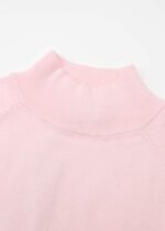 Women Knitted Plain Blouse - Image 2