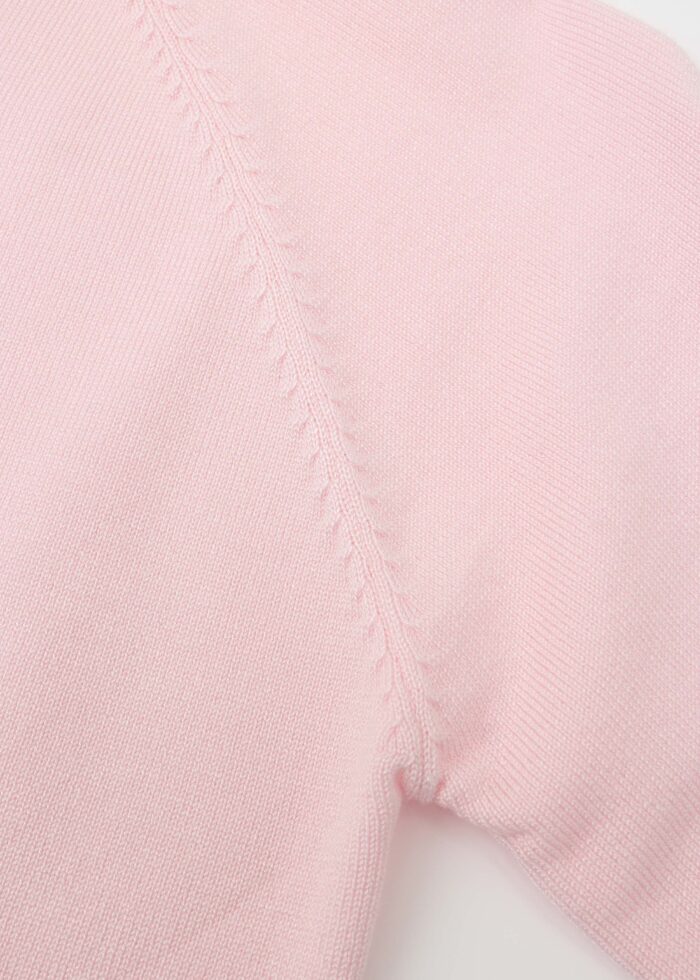 Women Knitted Plain Blouse - Image 3