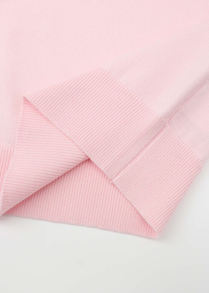Women Knitted Plain Blouse - Image 5