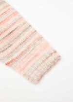 Women Knitted Striped Blouse - Image 4