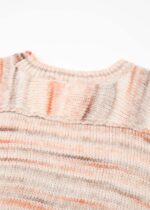Women Knitted Striped Blouse - Image 5