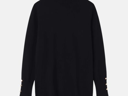 Women Plain Knitted Blouse