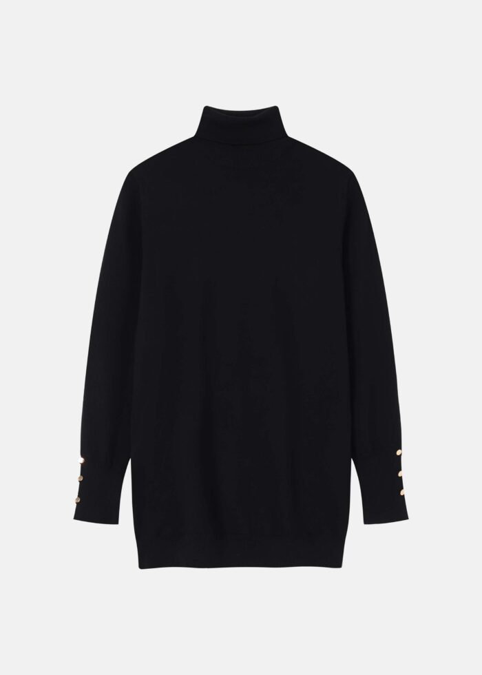 Women Plain Knitted Blouse - Image 1