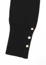 Women Plain Knitted Blouse - Image 6