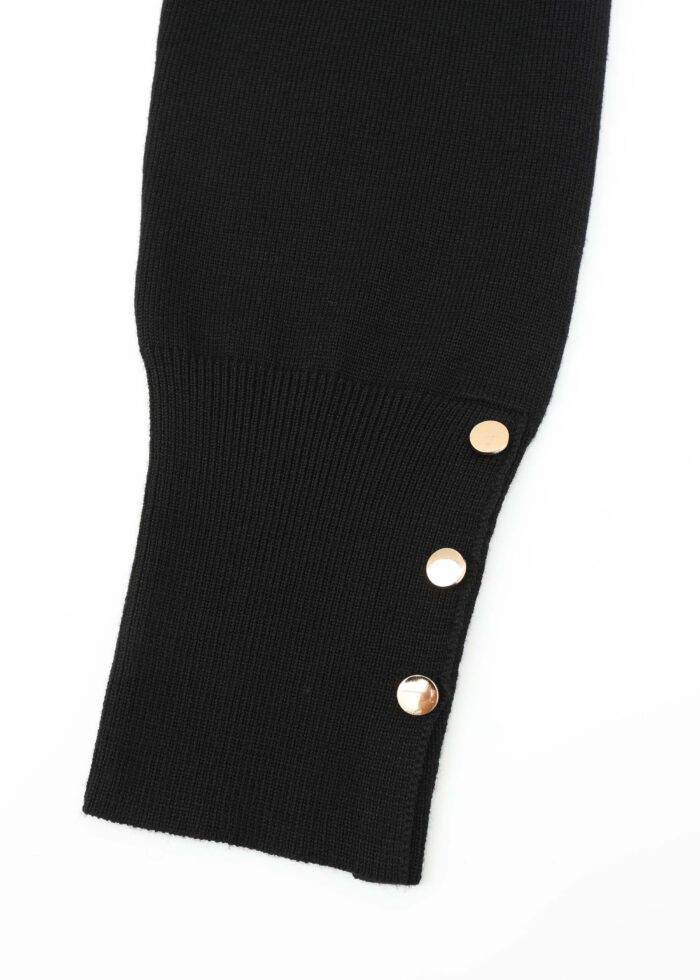 Women Plain Knitted Blouse - Image 6