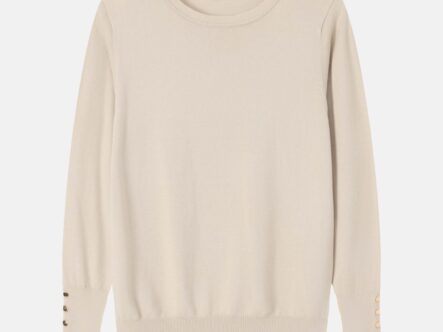 Women Plain Knitted Blouse