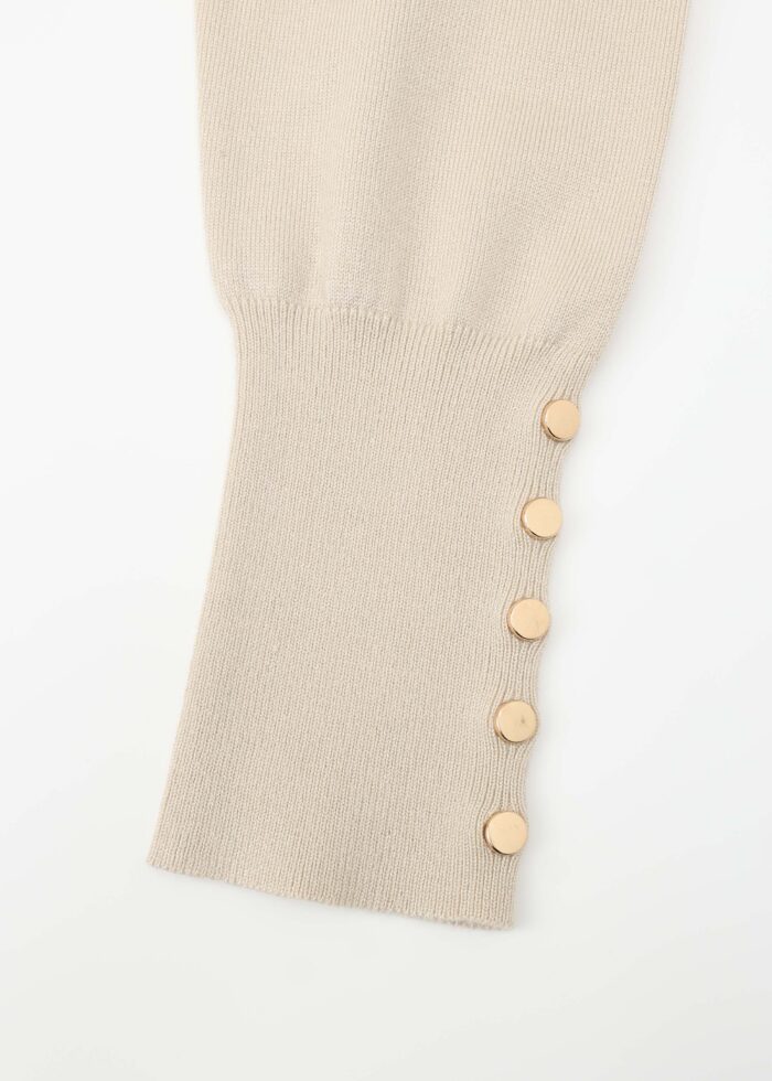 Women Plain Knitted Blouse - Image 4