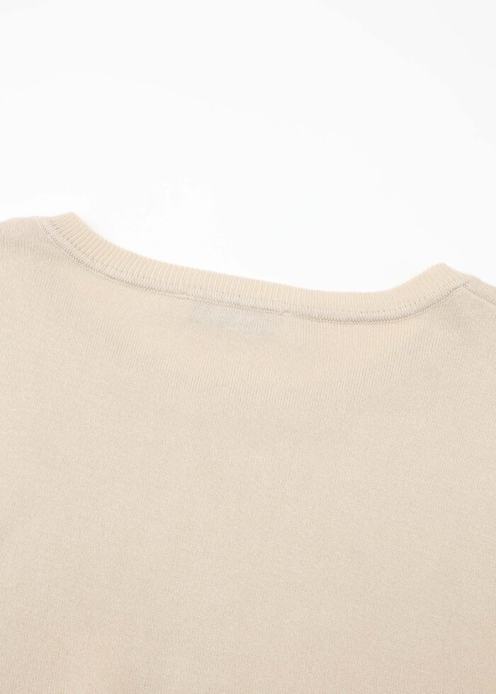 Women Plain Knitted Blouse - Image 5