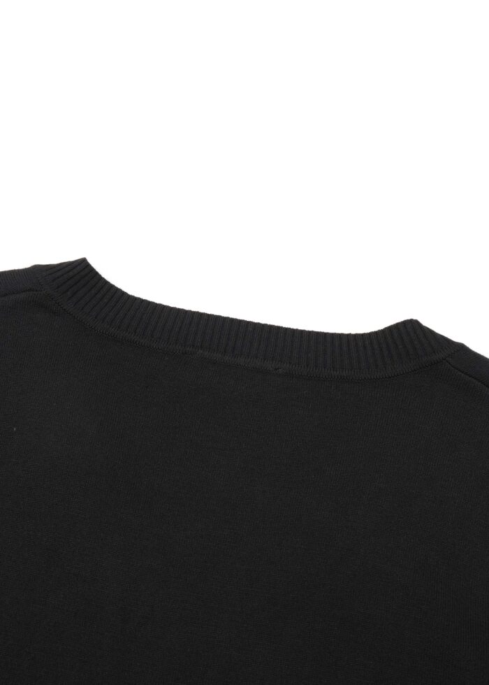 Women Plain Knitted Blouse - Image 5