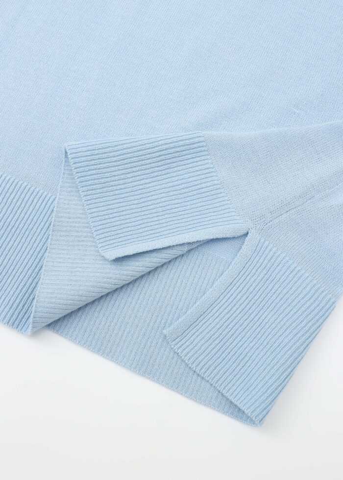 Women Plain Knitted Blouse - Image 3
