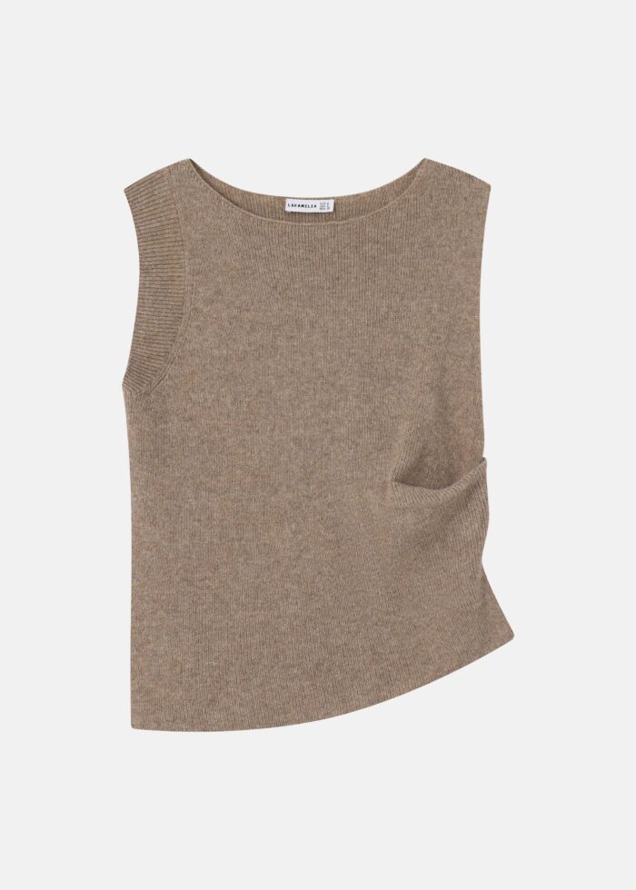 Women Plain Knitted Blouse - Image 1