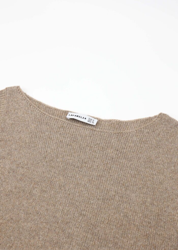 Women Plain Knitted Blouse - Image 2