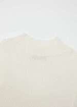 Women Lace and Knitted Fabric Blouse - Image 5