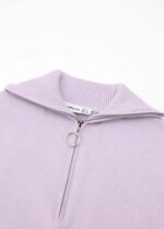 Women Knitted Fabric Blouse - Image 2
