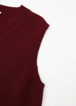 Women Knitted Fabric Blouse - Image 3
