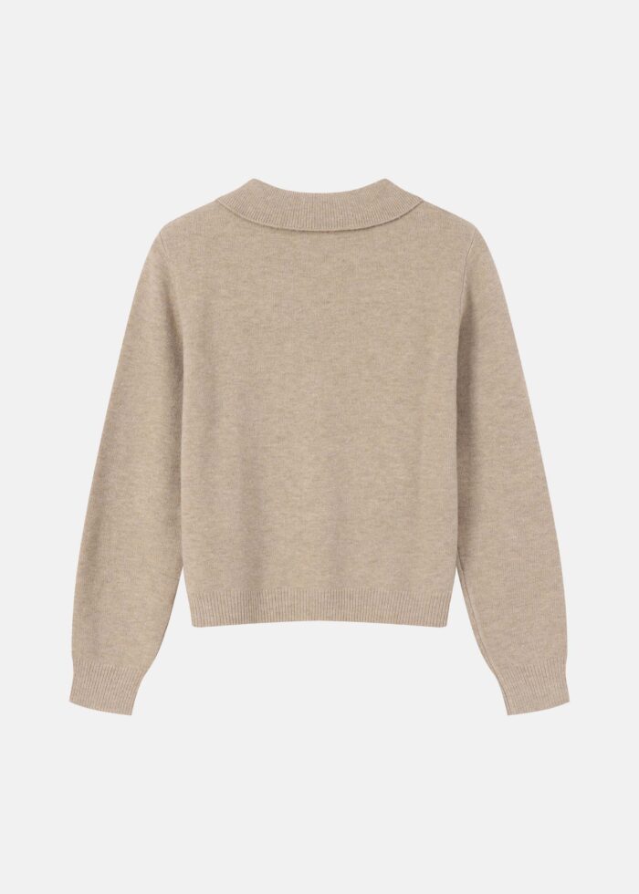 Women Knitted Fabric Blouse - Image 6