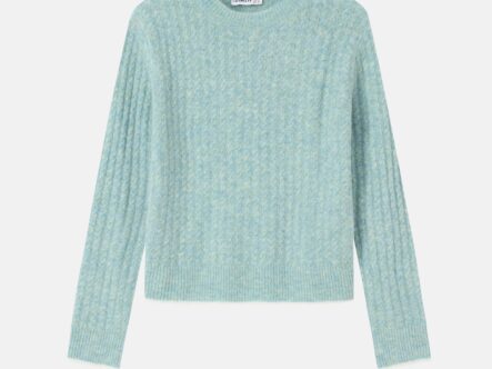 Women Knitted Fabric Blouse