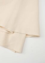 Women Knitted Fabric Plain Cape - Image 4