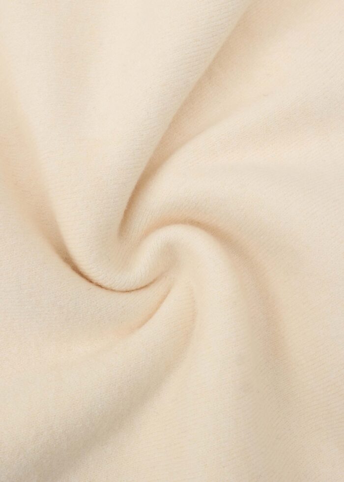 Women Knitted Fabric Plain Cape - Image 7
