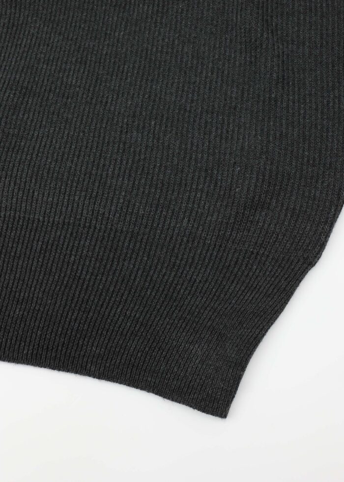 Women Knitted Striped Fabric Blouse - Image 4