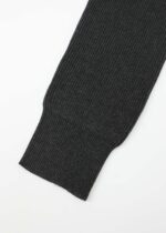 Women Knitted Striped Fabric Blouse - Image 5