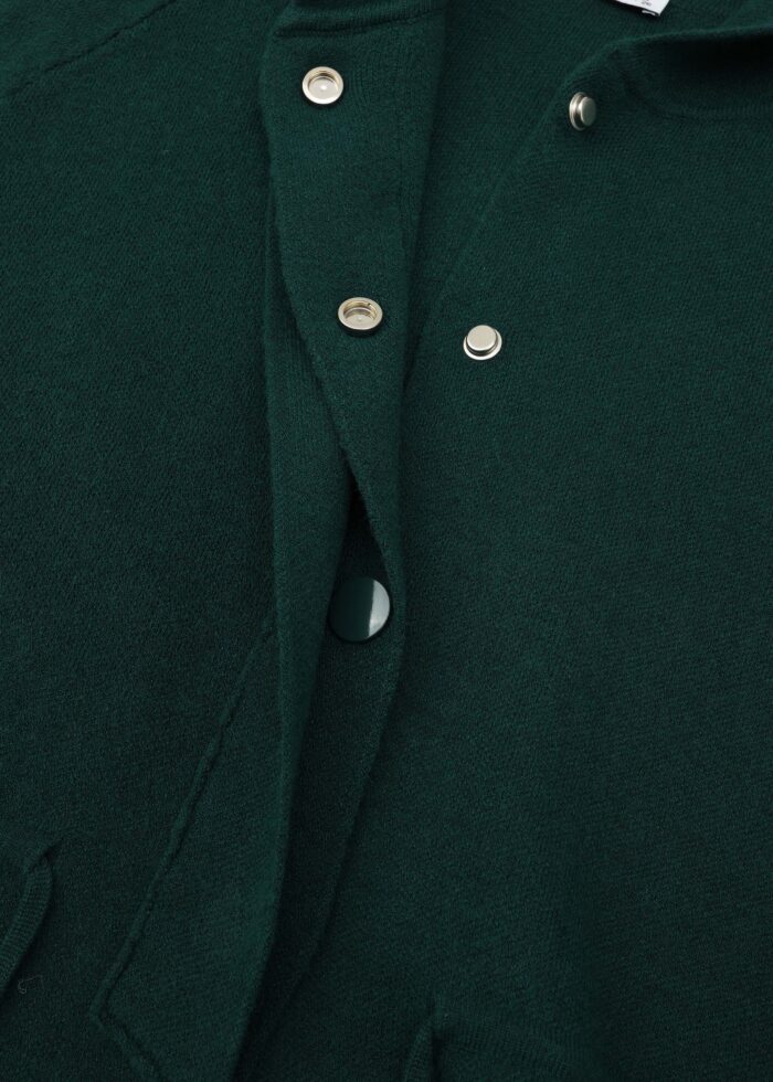 Women Knitted Plain Long Jacket - Image 3