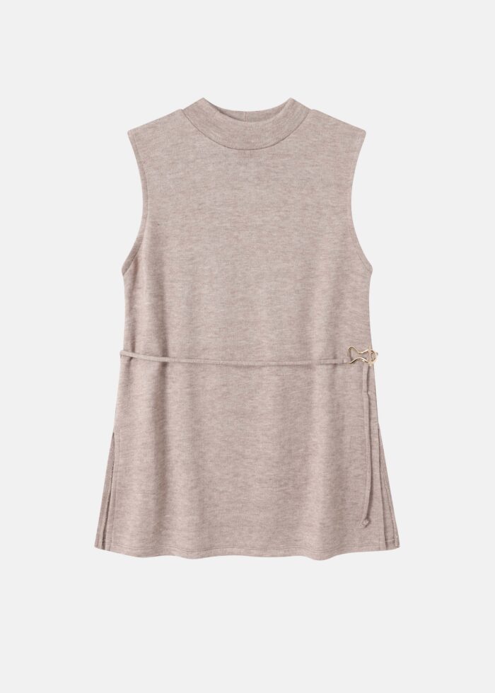 Women Knitted Plain Top - Image 1