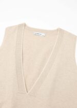 Women Knitted Plain Vest - Image 2
