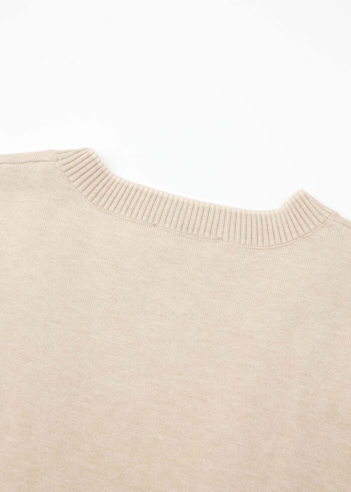 Women Knitted Plain Vest - Image 6