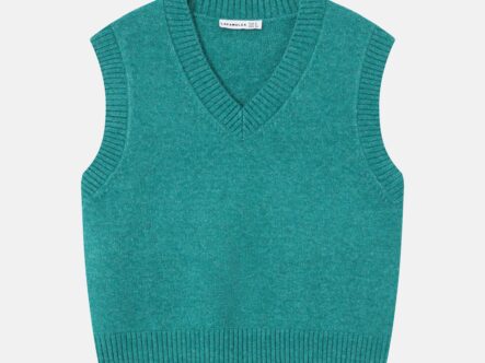 Women Knitted Plain Blouse
