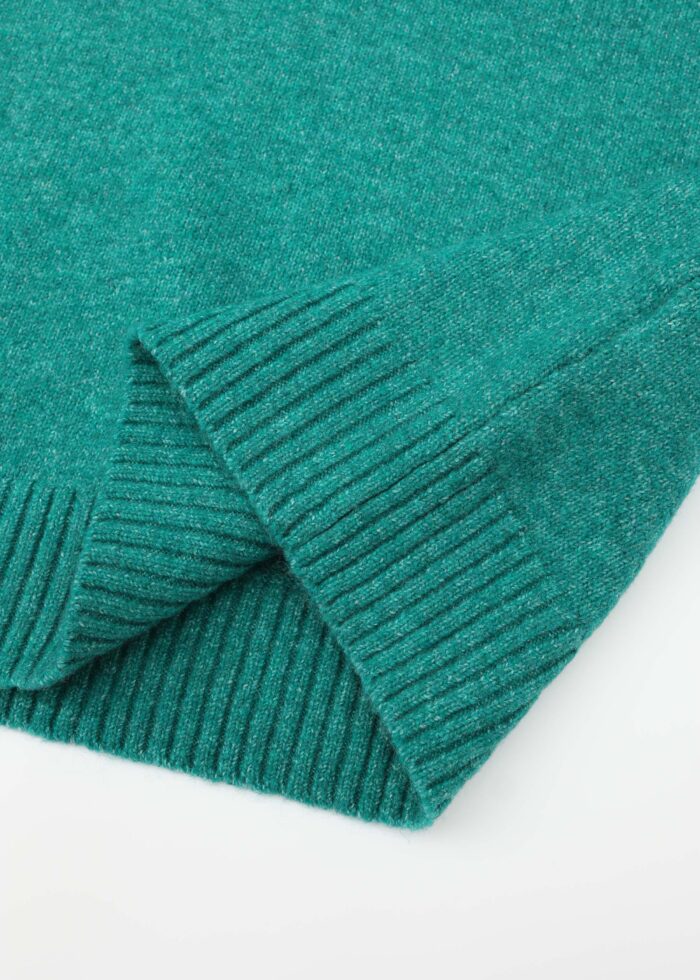 Women Knitted Plain Blouse - Image 4