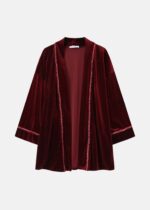 Women Velvet Cardigan