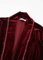 Women Velvet Cardigan - Image 2