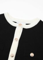 Women Color-Block Knitted Jacket - Image 2