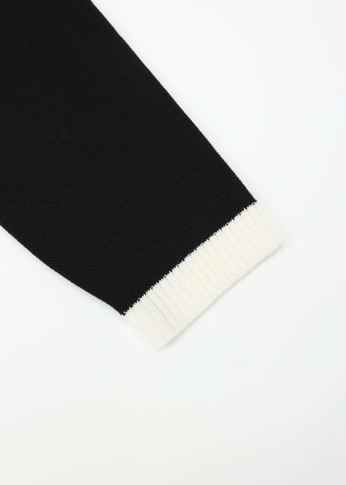 Women Color-Block Knitted Jacket - Image 6