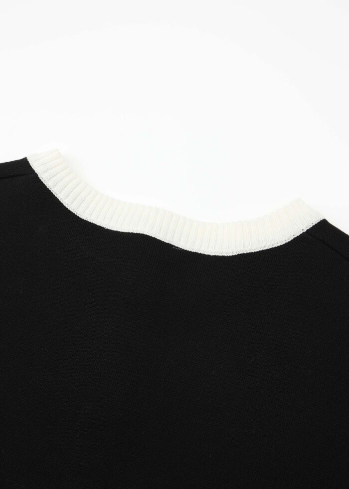 Women Color-Block Knitted Jacket - Image 7