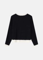 Women Color-Block Knitted Jacket - Image 8