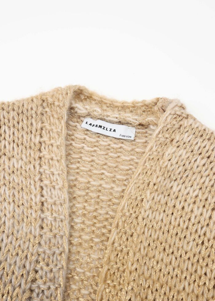 Women Knitted Ombre Cardigan - Image 2