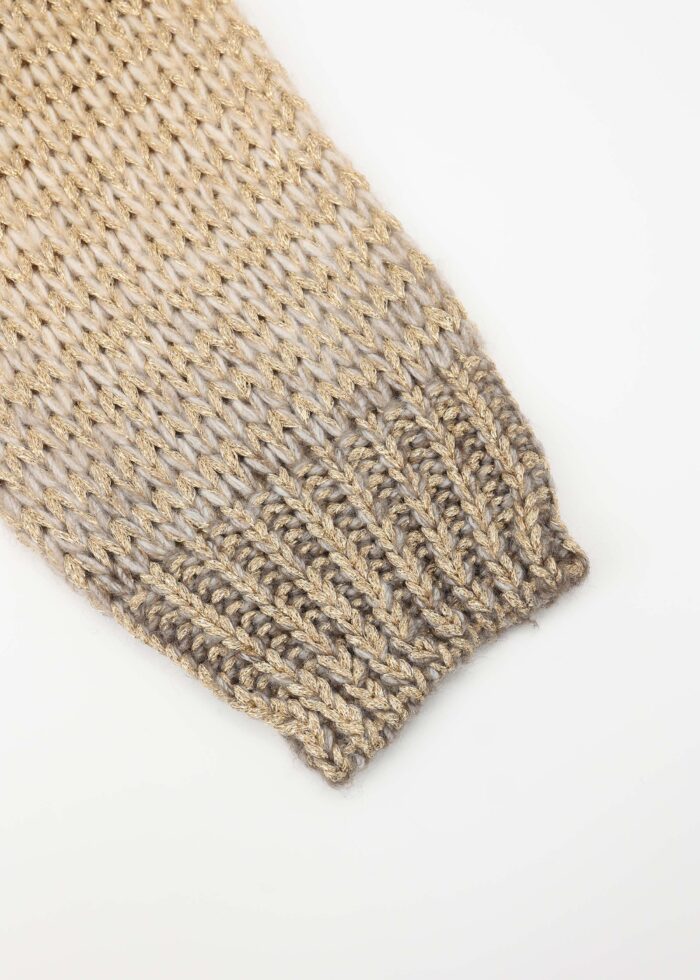 Women Knitted Ombre Cardigan - Image 4