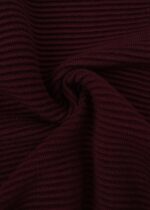 Women Knitted Striped Fabric Cardigan - Image 7