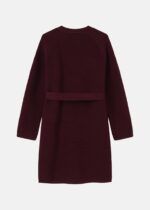 Women Knitted Striped Fabric Cardigan - Image 8